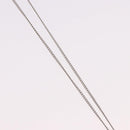 Christian Dior Bear Motif Necklace Metal Silver Auth SW2524-5