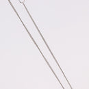 Christian Dior Bear Motif Necklace Metal Silver Auth SW2524-6
