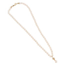 Christian Dior Pearl Necklace Metal White Gold Auth SW2525A-2