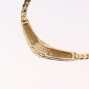 Christian Dior Lacquer Design Choker Necklace Metal Gold Tone Auth SW2529-10