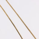 Christian Dior Oval Pearl Choker Necklace Metal Gold Tone Auth SW2530-5