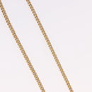 Christian Dior Colored Stone Necklace Metal Gold Tone Auth SW2532-5