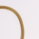 Christian Dior Choker Necklace Metal Gold Tone Auth SW2534A-12