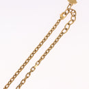 VERSACE Greca Top Necklace Metal Gold Tone Auth SW2537A-12