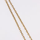 VERSACE Greca Top Necklace Metal Gold Tone Auth SW2537A-6