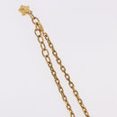 VERSACE Greca Top Necklace Metal Gold Tone Auth SW2537A-7