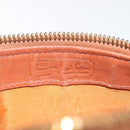 MCM Vicetos Logogram Hand Bag PVC Leather 2way Brown Auth sw254-17