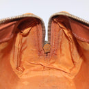 MCM Vicetos Logogram Hand Bag PVC Leather 2way Brown Auth sw254-19