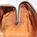 MCM Vicetos Logogram Hand Bag PVC Leather 2way Brown Auth sw254-20