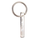 TIFFANY&Co. Narrow Bar Key Ring Ag925 Silver Auth SW2540-2