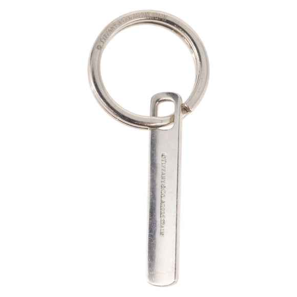 TIFFANY&Co. Narrow Bar Key Ring Ag925 Silver Auth SW2540