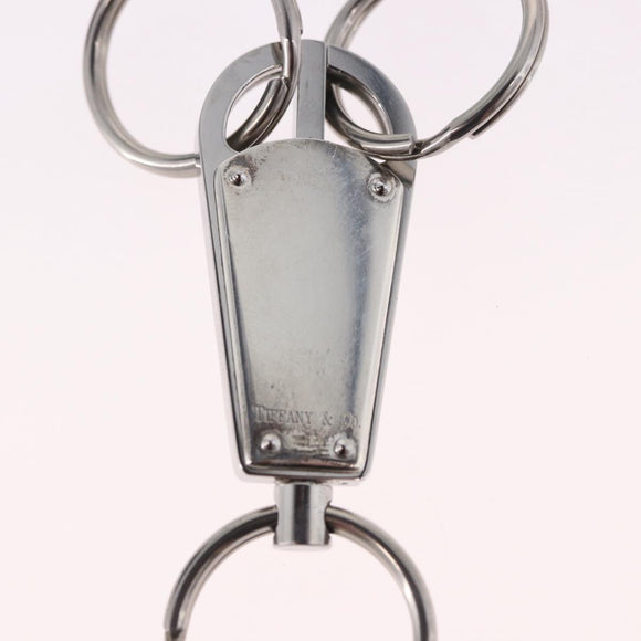 TIFFANY&Co. Makers Bullet Key Ring Ag925 Silver Auth SW2542V