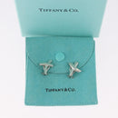 TIFFANY&Co. Paloma Picasso Graffiti X Earring Ag925 Silver Auth SW2552-15