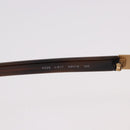 CHANEL Sunglasses Plastic Brown Gold CC Auth SW2589-13