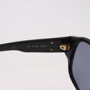 CHANEL COCO Mark Sunglasses Plastic Black Gold CC Auth SW2595-11
