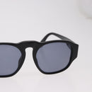 CHANEL COCO Mark Sunglasses Plastic Black Gold CC Auth SW2595-5