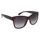 CHANEL COCO Mark Sunglasses Plastic Brown CC Auth SW2598-1