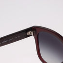 CHANEL COCO Mark Sunglasses Plastic Brown CC Auth SW2598-9