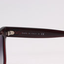 CHANEL COCO Mark Sunglasses Plastic Brown CC Auth SW2598-10