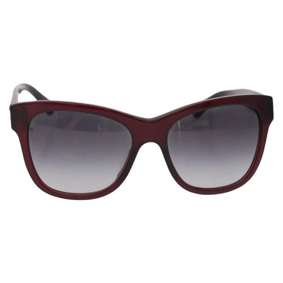 CHANEL COCO Mark Sunglasses Plastic Brown CC Auth SW2598