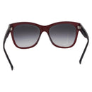 CHANEL COCO Mark Sunglasses Plastic Brown CC Auth SW2598-2
