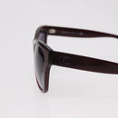 CHANEL COCO Mark Sunglasses Plastic Brown CC Auth SW2598-14