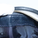 MCM Vicetos Logogram Hand Bag PVC Leather White Auth sw260-17