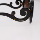 PRADA Baroque Sunglasses Plastic Brown Gold Auth SW2600V-6