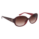 Salvatore Ferragamo Sunglasses Plastic Red Gold Auth SW2603-1