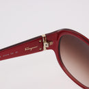 Salvatore Ferragamo Sunglasses Plastic Red Gold Auth SW2603-9