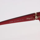 Salvatore Ferragamo Sunglasses Plastic Red Gold Auth SW2603-12