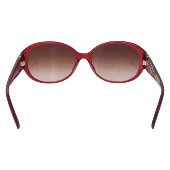 Salvatore Ferragamo Sunglasses Plastic Red Gold Auth SW2603