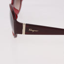 Salvatore Ferragamo Sunglasses Plastic Red Gold Auth SW2603-14