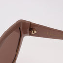 Christian Dior Cat Style Dior 1 Sunglasses Plastic Pink Gold Auth SW2605V-10