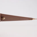 Christian Dior Cat Style Dior 1 Sunglasses Plastic Pink Gold Auth SW2605V-12