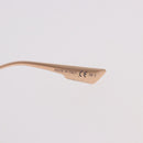 Christian Dior Cat Style Dior 1 Sunglasses Plastic Pink Gold Auth SW2605V-15