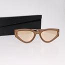 Christian Dior Cat Style Dior 1 Sunglasses Plastic Pink Gold Auth SW2605V-16