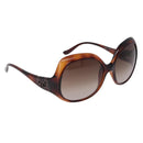 FENDI COLD INSERT Sunglasses Plastic Brown Auth SW2609-1