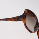FENDI COLD INSERT Sunglasses Plastic Brown Auth SW2609-9