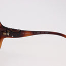 FENDI COLD INSERT Sunglasses Plastic Brown Auth SW2609-14