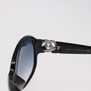 GUCCI Lovely Heart Sunglasses Plastic Black Silver Auth SW2613V-8