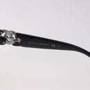 GUCCI Lovely Heart Sunglasses Plastic Black Silver Auth SW2613V-10