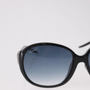 GUCCI Lovely Heart Sunglasses Plastic Black Silver Auth SW2613V-3