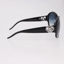 GUCCI Lovely Heart Sunglasses Plastic Black Silver Auth SW2613V-5