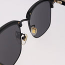 GUCCI Sunglasses Plastic Black Gold GG0382S Auth SW2614V-13