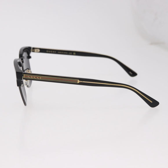 GUCCI Sunglasses Plastic Black Gold GG0382S Auth SW2614V