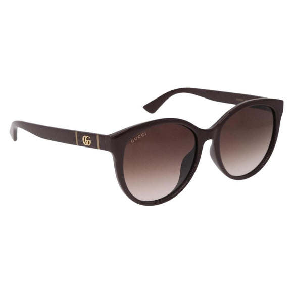 GUCCI GG Marmont Sunglasses Plastic Brown Gold GG0636SK Auth SW2616V