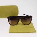 GUCCI GG Marmont Sunglasses Plastic Brown Gold GG0636SK Auth SW2616V-12