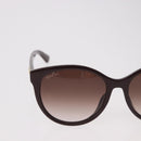 GUCCI GG Marmont Sunglasses Plastic Brown Gold GG0636SK Auth SW2616V-3
