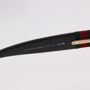 GUCCI Interlocking G Sunglasses Plastic Black Gold Auth SW2618V-11